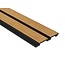 Mardom Decor 3D wall panel L0505T LAMELLI GROSSO | 12 cm wide | length 2 metres | Natural oak