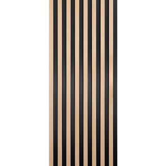 Mardom Decor 3D wall panel L0302T LAMELLI LARGO | 11.5 cm wide | length 2 metres | Light oak