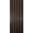 Mardom Decor 3D wall panel L0304T LAMELLI LARGO | 11.5 cm wide | length 2 metres | Dark brown oak
