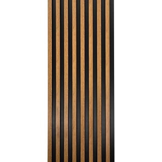 Mardom Decor 3D wall panel L0305T LAMELLI LARGO | 11.5 cm wide | length 2 metres | Natural oak