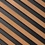 Mardom Decor 3D wall panel L0306T LAMELLI LARGO | 11.5 cm wide | length 2 metres | Classic oak