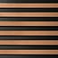 Mardom Decor 3D wall panel L0306T LAMELLI LARGO | 11.5 cm wide | length 2 metres | Classic oak