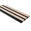 Mardom Decor 3D wall panel L0202T LAMELLI MEDIO | 12.1 cm wide | length 2 metres | Light oak