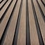 Mardom Decor 3D wall panel L0203T LAMELLI MEDIO | 12.1 cm wide | length 2 metres | Grey oak
