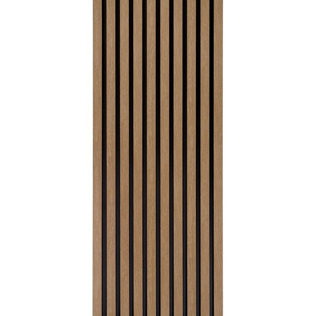 Mardom Decor 3D wall panel L0206T LAMELLI MEDIO | 12.1 cm wide | length 2 metres | Classic oak