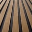Mardom Decor 3D wall panel L0206T LAMELLI MEDIO | 12.1 cm wide | length 2 metres | Classic oak