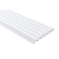 Mardom Decor 3D wall panel L0401T LAMELLI SERENO | 12 cm wide | length 2 metres | White