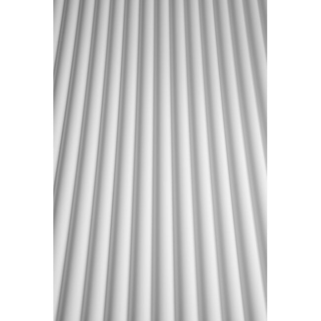 Mardom Decor 3D wall panel L0401T LAMELLI SERENO | 12 cm wide | length 2 metres | White