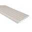 Mardom Decor 3D wall panel L0401TK LAMELLI SERENO | 12 cm wide | length 2 metres | Cashmere