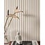 Mardom Decor 3D wall panel L0101TK LAMELLI STRETTO | 12 cm wide | length 2 metres | Cashmere