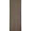 Mardom Decor 3D wall panel L0102T LAMELLI STRETTO | 12 cm wide | length 2 metres | Light oak