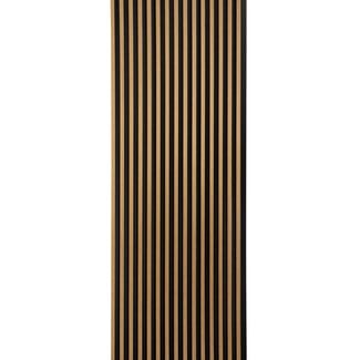 Mardom Decor 3D wall panel L0105T LAMELLI STRETTO | 12 cm wide | length 2 metres | Natural oak