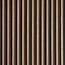 Mardom Decor 3D wall panel L0106T LAMELLI STRETTO | 12 cm wide | length 2 metres | Classic oak