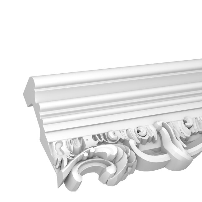 Grand Decor Panel moulding CR708 (138 x 40 mm), polyurethane, length 2 m