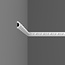 Grand Decor Kaderlijst CR710 (40 x 25 mm), polyurethaan, lengte 2 m