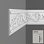Grand Decor Panel moulding CR746 (126 x 14 mm), polyurethane, length 2 m
