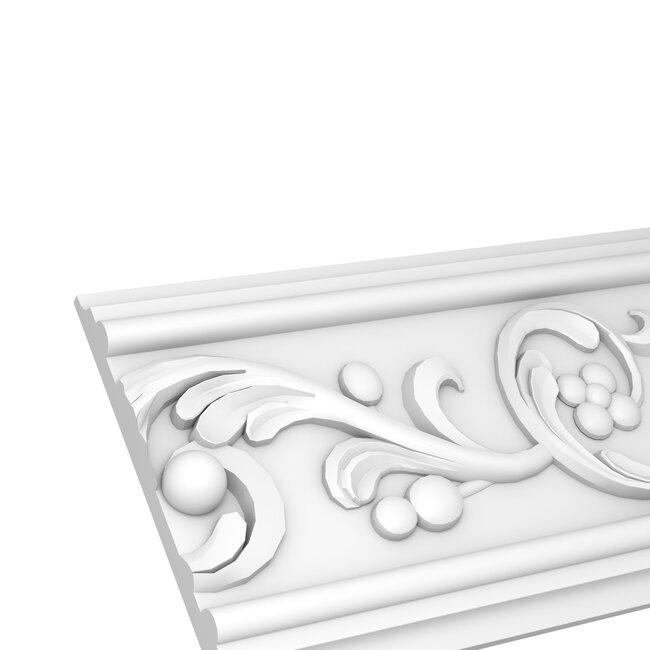 Grand Decor Panel moulding CR746 (126 x 14 mm), polyurethane, length 2 m