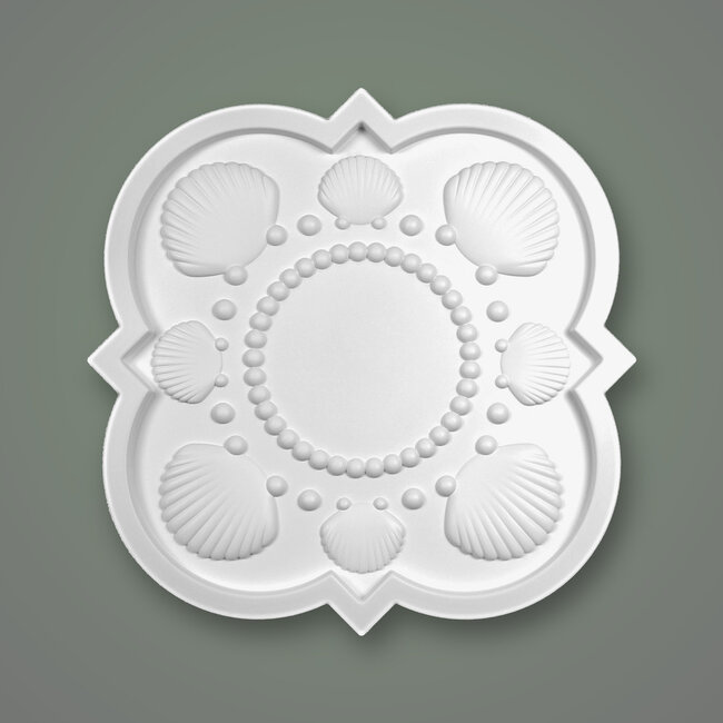 Grand Decor Ceiling rose SEASHELL diameter 56.0 cm nursery / children's room