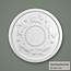 Grand Decor Ceiling rose SPIRALING BUNNIES diameter 46.0 cm nursery / children's room