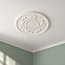 Grand Decor Ceiling rose SPIRALING BUNNIES diameter 46.0 cm nursery / children's room
