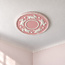Grand Decor Ceiling rose SPIRALING BUNNIES diameter 46.0 cm nursery / children's room