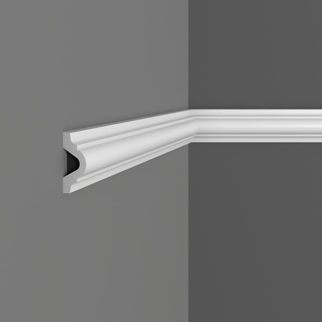 Grand Decor Panel moulding CR810 (40 x 18 mm), polyurethane, length 2 m