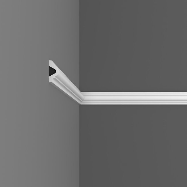 Grand Decor Panel moulding CR810 (40 x 18 mm), polyurethane, length 2 m