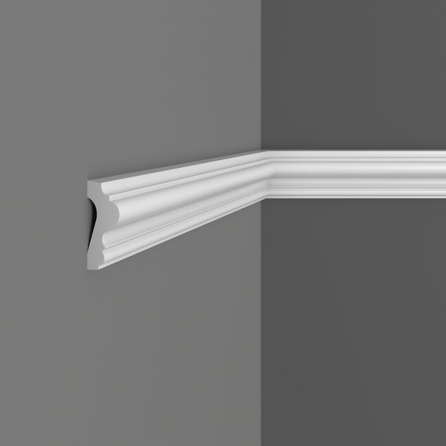 Grand Decor Panel moulding CR824 (42 x 18 mm), polyurethane, length 2 m
