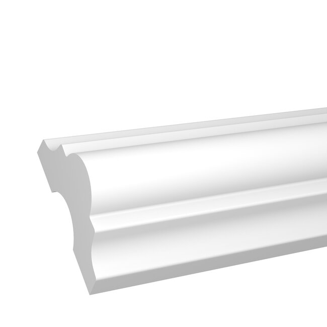 Grand Decor Panel moulding CR727 (24 x 13 mm), polyurethane, length 2 m