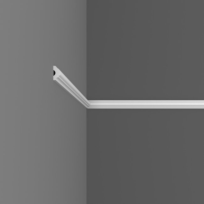 Grand Decor Panel moulding CR727 (24 x 13 mm), polyurethane, length 2 m