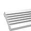 Grand Decor Flat skirting board CR779 (76 x 20 mm), polyurethane, length 2 m