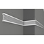 Grand Decor Flat skirting board CR779 (76 x 20 mm), polyurethane, length 2 m