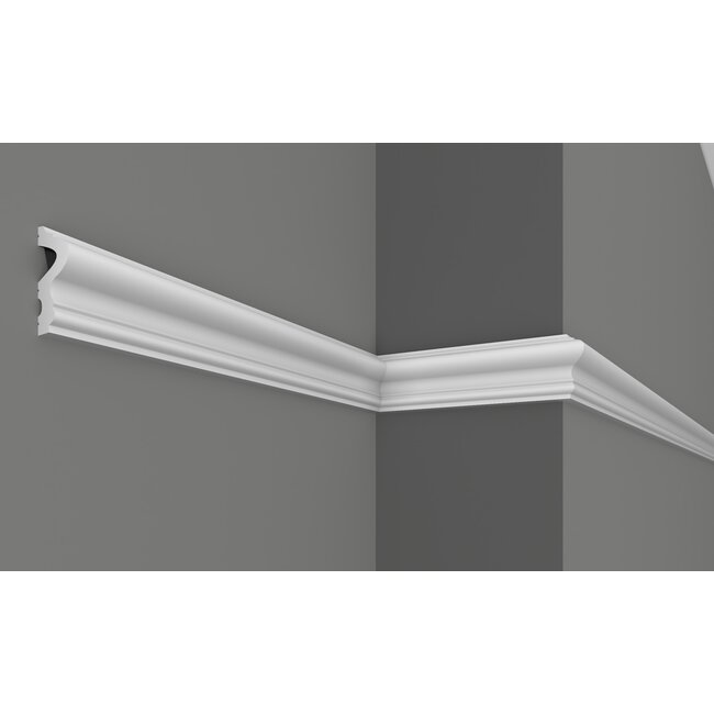 Grand Decor Panel moulding CR889 (62 x 26 mm), polyurethane, length 2 m