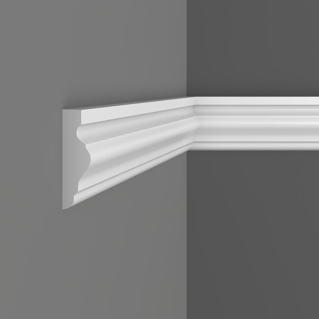 Grand Decor Panel moulding CR934 (65 x 21 mm), polyurethane, length 2 m