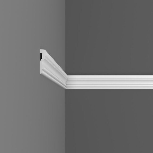 Grand Decor Kaderlijst CR807 (54 x 15 mm), polyurethaan, lengte 2 m
