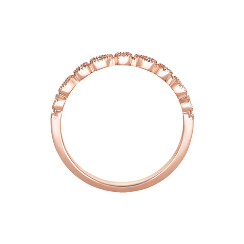 Satya Diamond Anniversary Ring in 10K Rose Gold