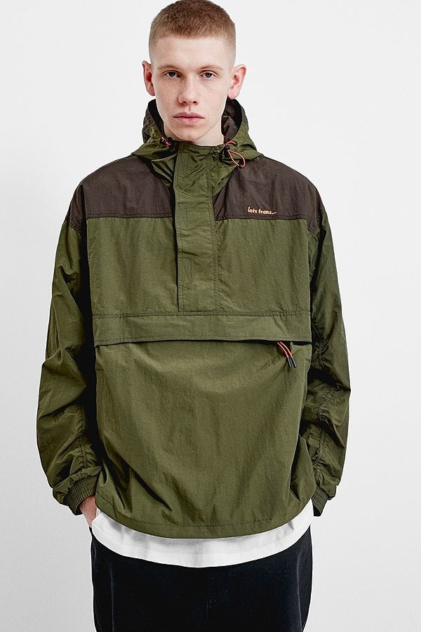 Arcterix Khaki Popover Anorak Jacket Arcterix Khaki Popover Anorak Jacket