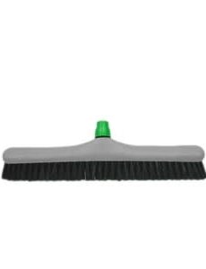 Wecoline Kunststof Zaalveger met Steelbevestiging Zacht 50 cm.