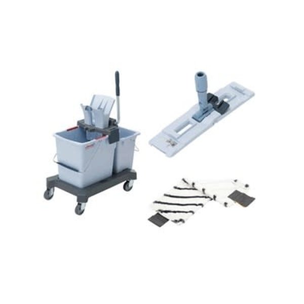 Vileda UltraSpeed Pro Starterskit Double Bucket 25/8L