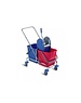 Wecoline Mopwagen Chroom 2x 25 liter