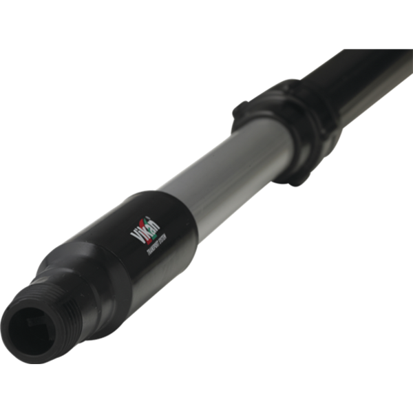 Vikan Telescoopsteel Alu. met watertoevoer Gardena