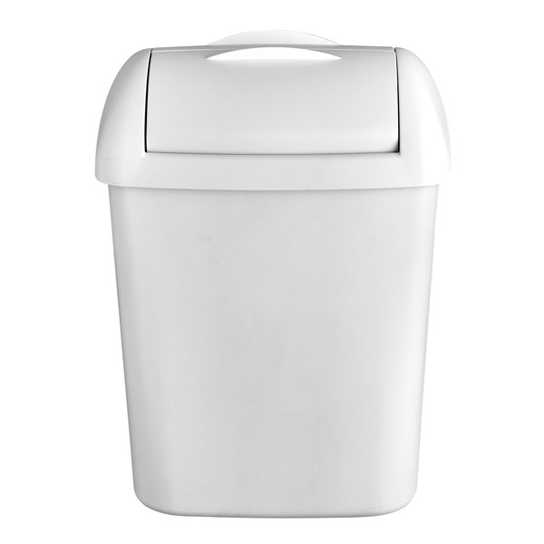 Euro Products Quartz White Hygiëne afvalbak 8 liter