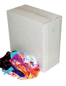 Euro Products Poetslappen POLO – dunne bonte tricot lappen - 10 kg