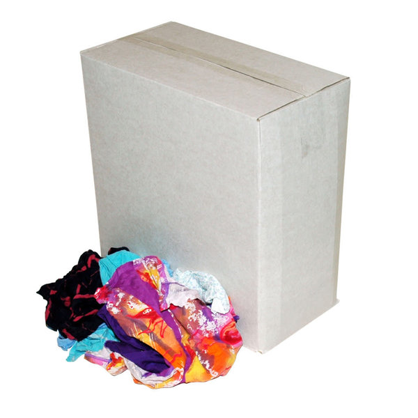 Euro Products Poetslappen POLO – dunne bonte tricot lappen - 10 kg