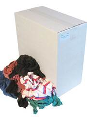 Euro Products Poetslappen BTRO – bonte tricot lappen origineel - 10 kg