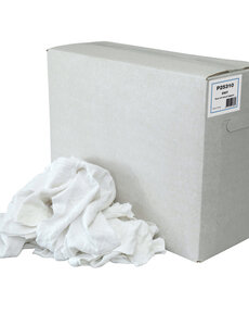 Euro Products Poetslappen DWT – dunne witte tricot gesneden - 10 kg