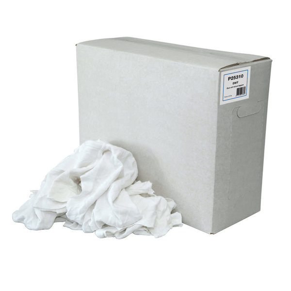 Euro Products Poetslappen DWT – dunne witte tricot gesneden - 10 kg