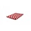 Wecoline Keukendoek 100% katoen  geblokt rood / wit