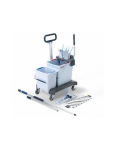 Vileda UltraSpeed Pro Double Bucket Ready-to-Go 25/8L