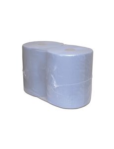 Euro Products Industriepapier Cellulose blauw 2 laags - 380 meter